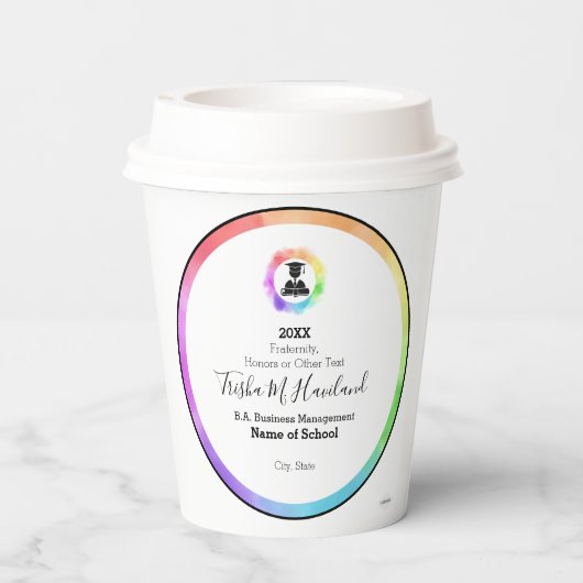 Papieren kopgroep HAMbWG Papieren Bekers (Achterkant)