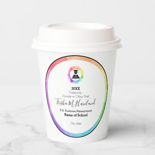 Papieren kopgroep HAMbWG Papieren Bekers (Voorkant)