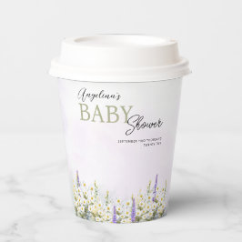 Papieren kopjes baby shower papieren bekers