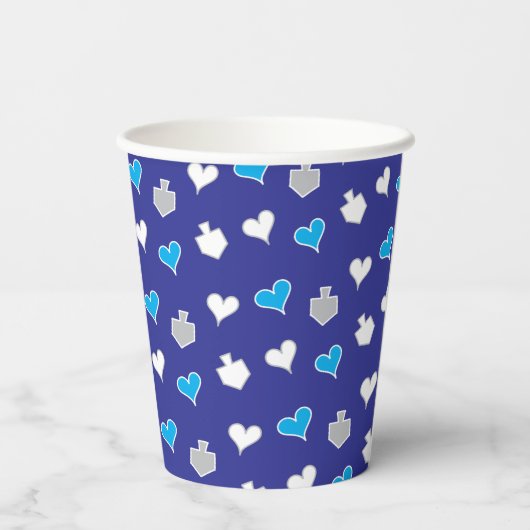 Papieren kopjes "Gezelschapsdieren/Geesten en Drei Papieren Bekers (Achterkant)