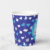 Papieren kopjes "Gezelschapsdieren/Geesten en Drei Papieren Bekers (Rechts)