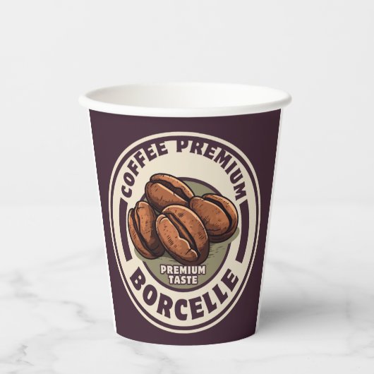 Papieren kopjes koffie 2025 papieren bekers (Voorkant)