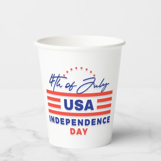 Papieren kopjes met zelfmoorddag papieren bekers (Voorkant)