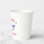 Papieren kopjes met zelfmoorddag papieren bekers (Links)