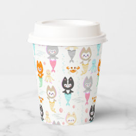 Papieren kopjes nautische thema verjaardag. papieren bekers