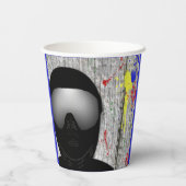 Papieren kopjes voor gebitteerde partijen papieren bekers (Achterkant)