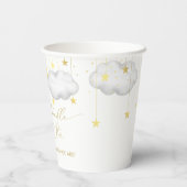 Papieren kopjes voor maan- en sterftpapier papieren bekers (Achterkant)