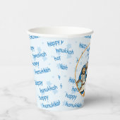 Papieren kopjes "Zeevie and the Macabbees" 8 oz. Papieren Bekers (Rechts)