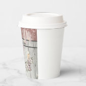 Papieren koppen met luiers 8 Kaarsen, sneeuwvlokke Papieren Bekers (Links)