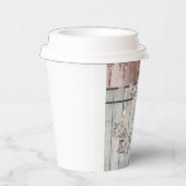 Papieren koppen met luiers 8 Kaarsen, sneeuwvlokke Papieren Bekers (Rechts)