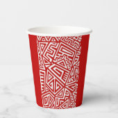 Papieren koppen papieren bekers (Achterkant)