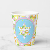 Papieren koppen "Passover Pastel Star" 8 oz. Bekers (Voorkant)