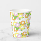 Papieren koppen "Passover Pastel Star" 8 oz. Papieren Bekers (Achterkant)