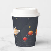 Papieren koppen voor zonnesysteem papieren bekers (Voorkant)