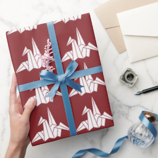 Papieren Kraan RVS Waterfles Cadeaupapier