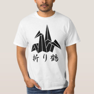Papieren Kraanvogel T-shirt