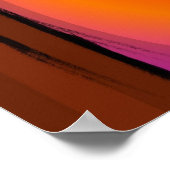 Papieren kranen in Poster (Hoek)