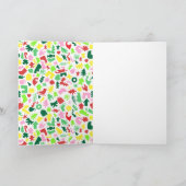 Papieren Kutouts Abstracte kerstfotokaart Feestdagen Kaart (Binnen)