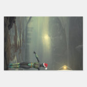 Papieren lakens voor Aliendeverpakkingsdoeleinden Inpakpapier Vel (Voorkant 3)