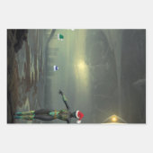 Papieren lakens voor Aliendeverpakkingsdoeleinden Inpakpapier Vel (Voorkant 2)