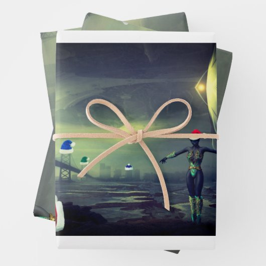 Papieren lakens voor Aliendeverpakkingsdoeleinden Inpakpapier Vel (In situ)