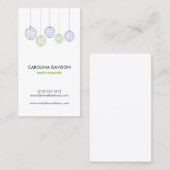 PAPIEREN LANTAARNS VISITEKAARTJE (Voorkant / Achterkant)