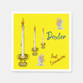 Papieren luiers, Angel Candles Servet (Voorkant)