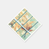 Papieren luiers, bladeren servet (Hoek)