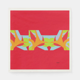 Papieren luiers: blijdschap van de lente servet