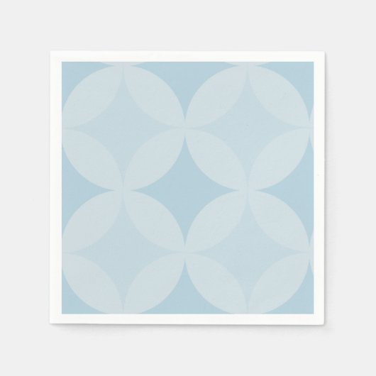 Papieren luiers - cirkels en diamanten servetten (Voorkant)