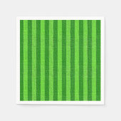 Papieren luiers, groene streep servet (Voorkant)