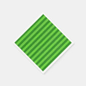 Papieren luiers, groene streep servet (Hoek)