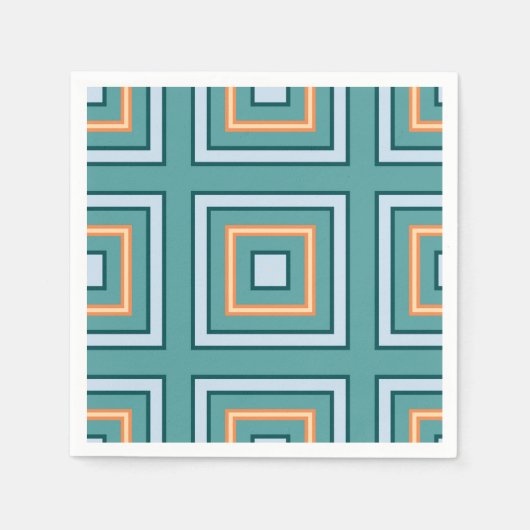 Papieren luiers - Grote en Kleine pleinen Servet (Voorkant)