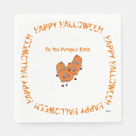 Papieren luiers: Halloween Napkins Servet