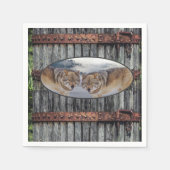 Papieren luiers, houtwolven Wolf Servet (Voorkant)