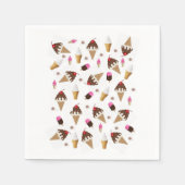 Papieren luiers, ijskap servet (Voorkant)