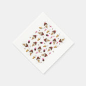 Papieren luiers, ijskap servet (Hoek)