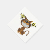 Papieren luiers, katvis servet (Hoek)