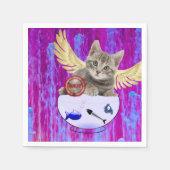 Papieren luiers, Kitten Fish Guilty Wings Servet (Voorkant)