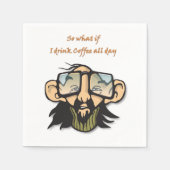 Papieren luiers, koffie servet (Voorkant)