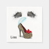 Papieren luiers, luipaarden servet (Voorkant)