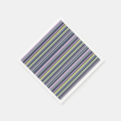 Papieren luiers, Paarse blauwe streep Servet (Hoek)