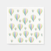 Papieren luiers, parachutes servet (Voorkant)