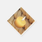 Papieren luiers, paus Candle Servet (Hoek)