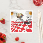 Papieren luiers, rode, gecontroleerde witwasmachin servet (Insitu)