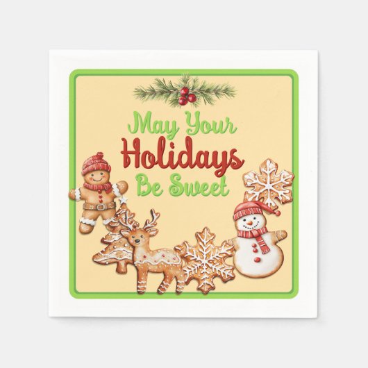 Papieren luiers, standaardcocktail servet (Voorkant)