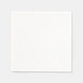 Papieren luiers, standaardcocktail servet (Voorkant)