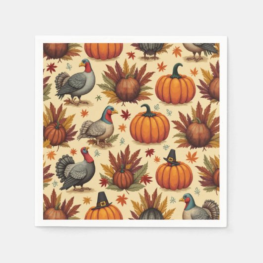 Papieren luiers, standaardcocktail servet (Voorkant)