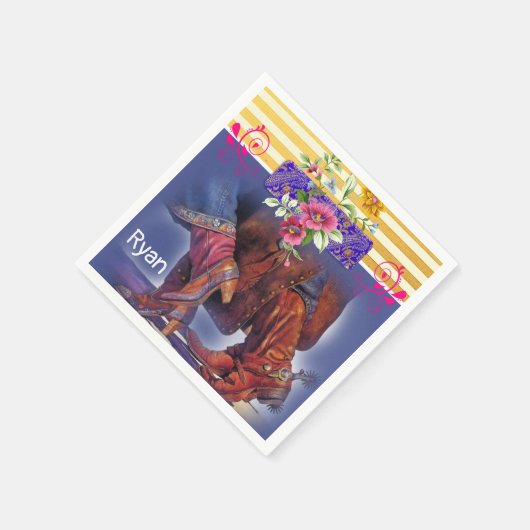 Papieren luiers, strippenseel servet (Hoek)