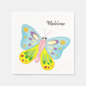 Papieren luiers, vlinderbloemige luiers servet (Voorkant)